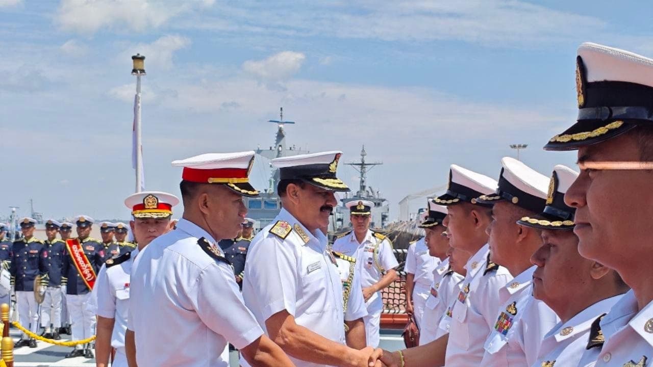Indian Navy Chief in Myanmar to deepen strategic and operational ties