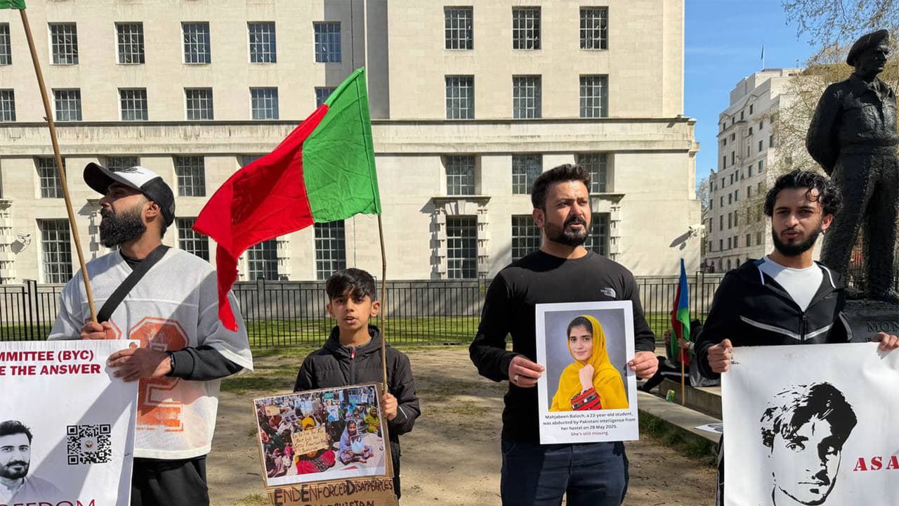 Protest in London highlights human rights concerns in Balochistan