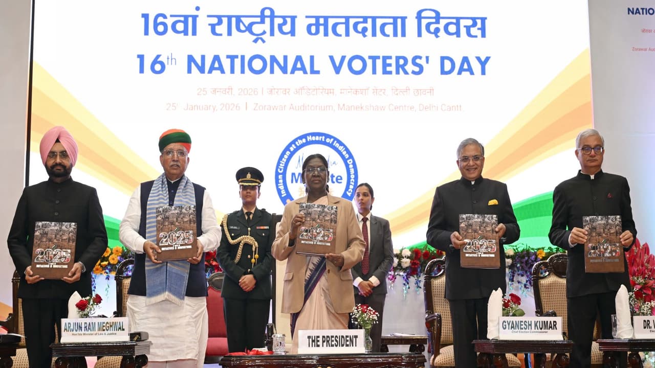 Strength of democracy lies in voter spirit: President at Voters' Day