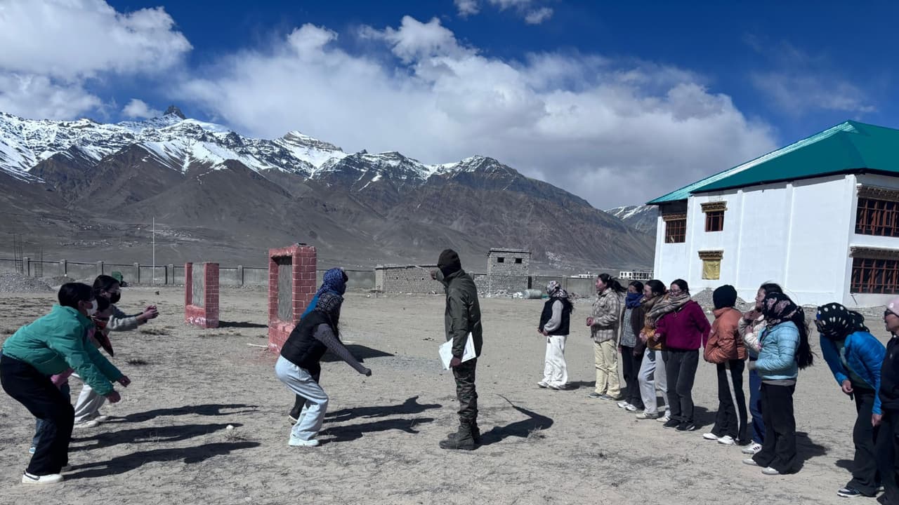 Ladakh: GDC Zanskar, Indian Army launch training for police aspirants