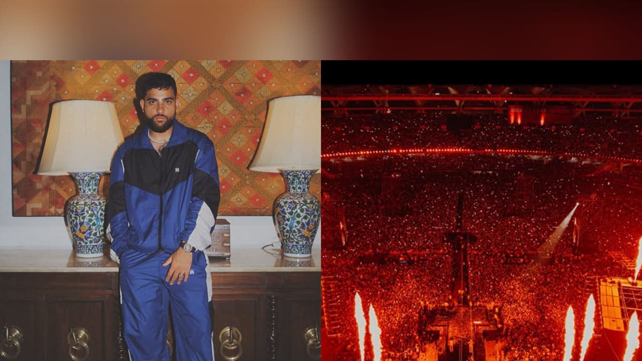 Karan Aujla kicks off India tour with grand show for 75,000 fans