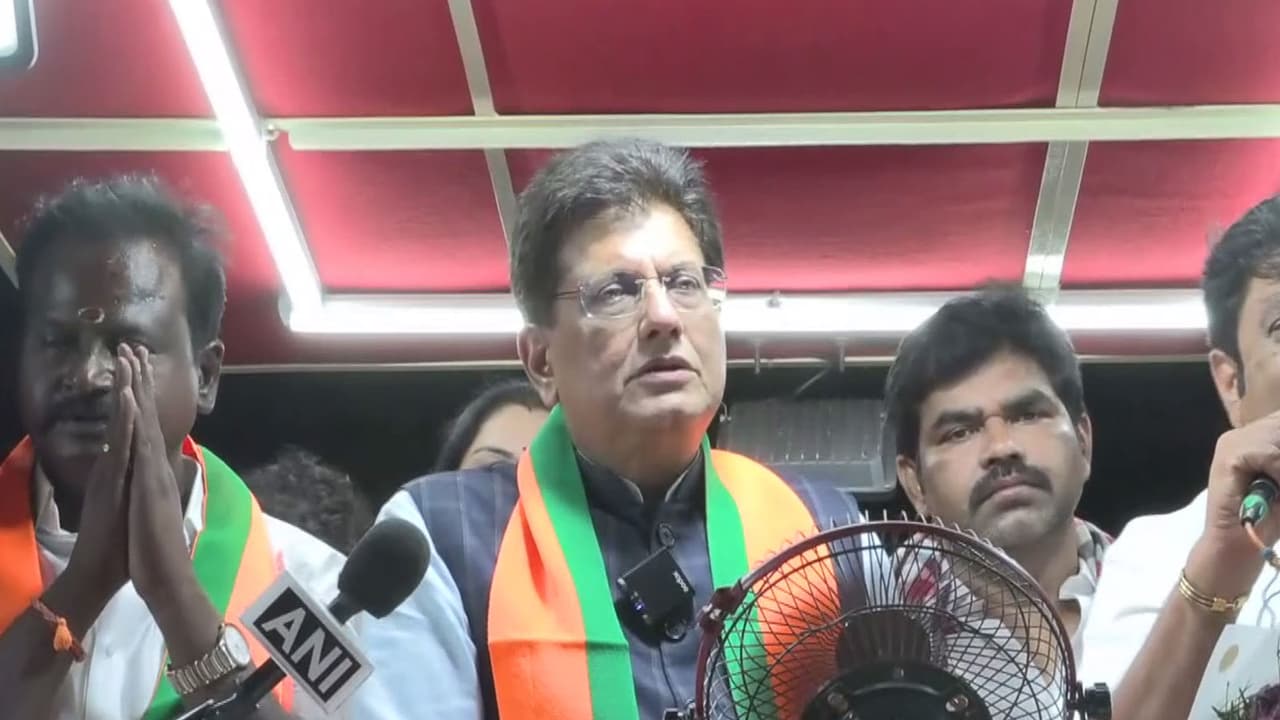 Piyush Goyal slams 'corrupt' Stalin govt, says farmers suffered