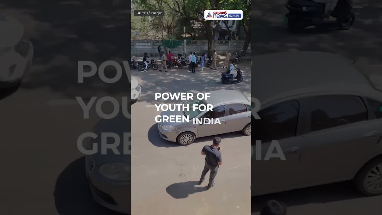 Nashik Students Climb Tree to Save It from Municipal Corporation