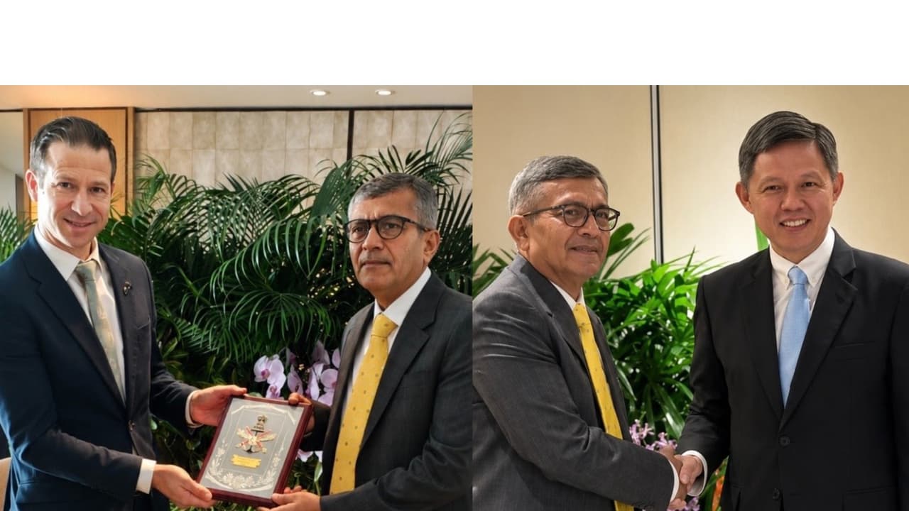 India, NZ, Singapore hold defence talks at Shangri-La Dialogue 2026