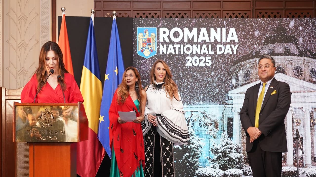 Romania celebrates National Day, 77 years of diplomatic ties with India