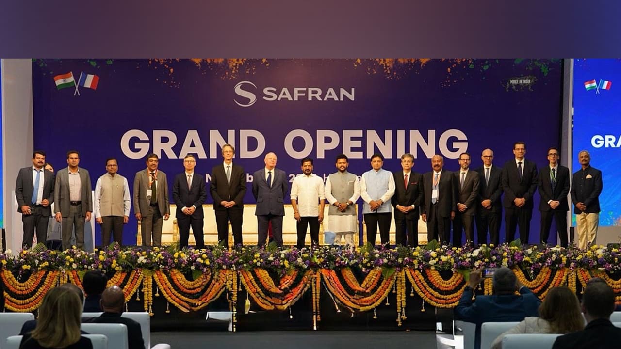 Safran to boost India sourcing five-fold, opens largest MRO centre