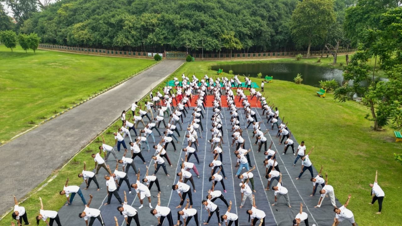 International Yoga Day: Thousands join celebrations in Kolkata, WB