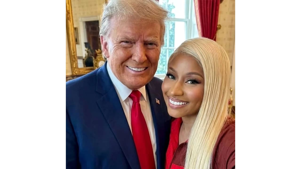 Nicki Minaj Joins Donald Trump at Michigan Rally to Support Campaign