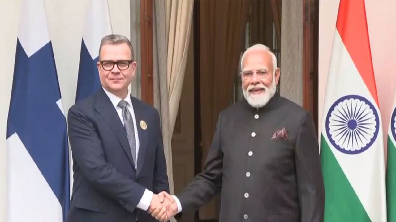 PM Modi meets Finland PM, Spanish President on sidelines of AI Summit