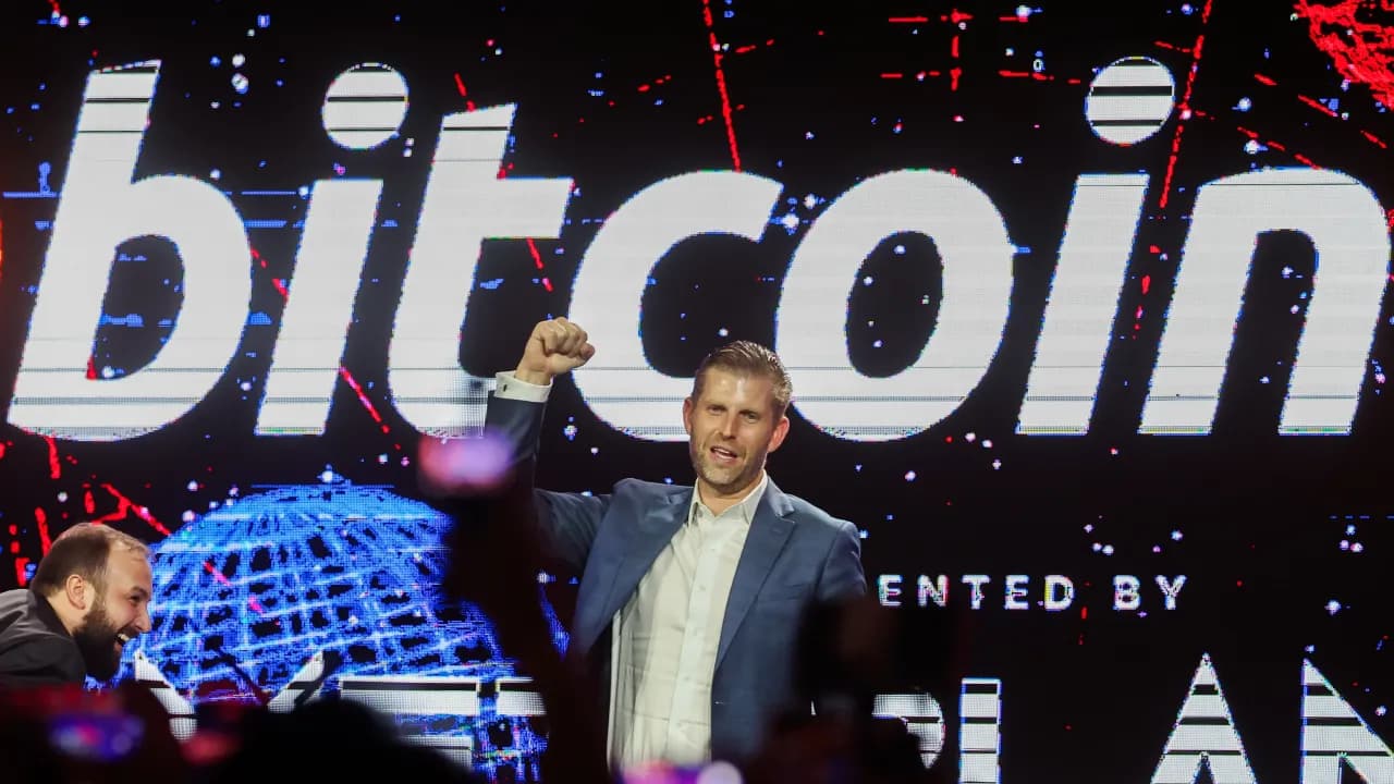 Trump Sons-Backed American Bitcoin Slated To Make Nasdaq Debut Today Trump Sons-Backed American Bitcoin Slated To Make Nasdaq Debut Today