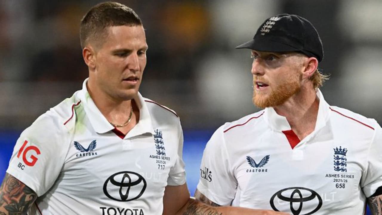 Ashes: England security staffer in altercation with cameraman at airport