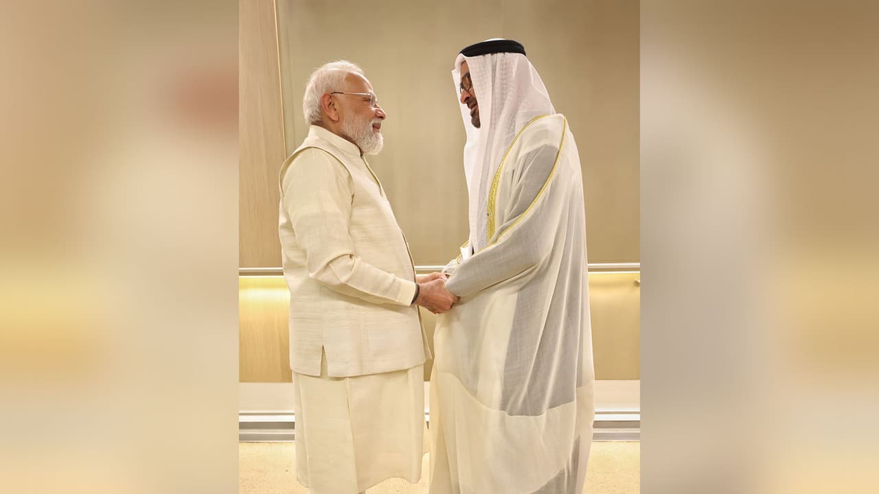 Modi in UAE: President's special airport welcome fortifies 'brotherly' bond