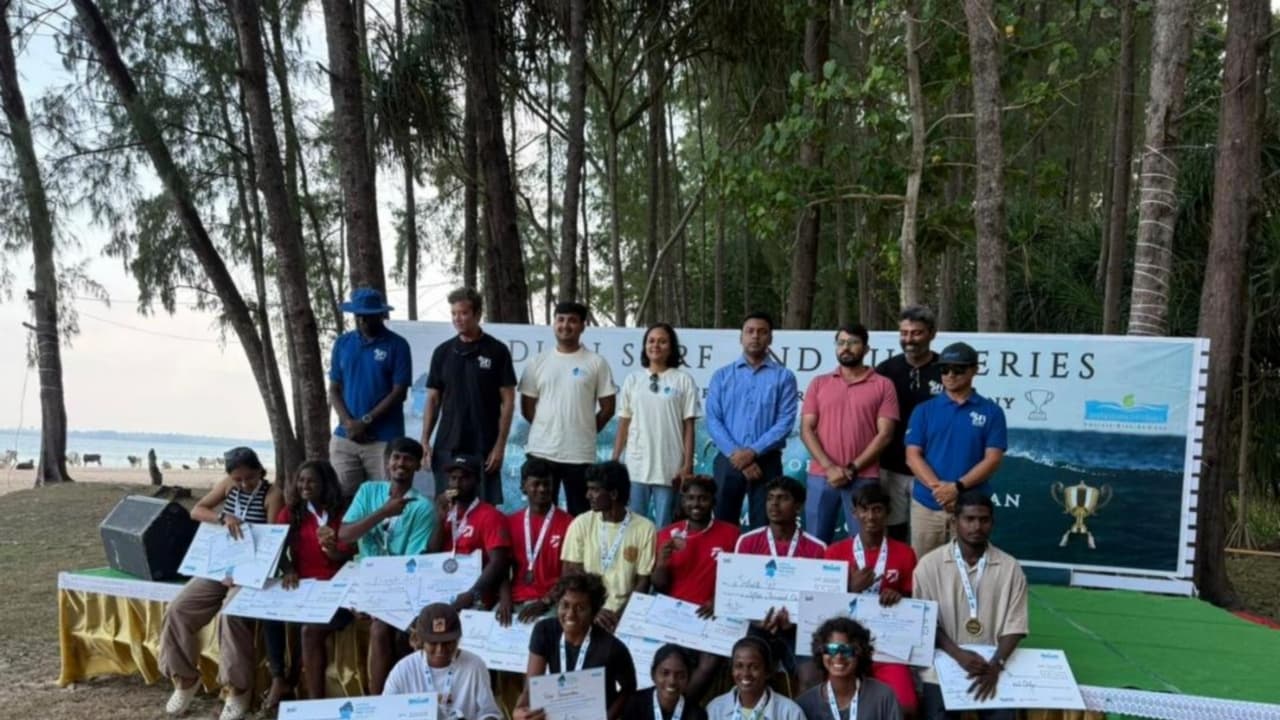 Sivaraj Babu, Kamali Moorthy win Little Andaman Pro 2026 surfing