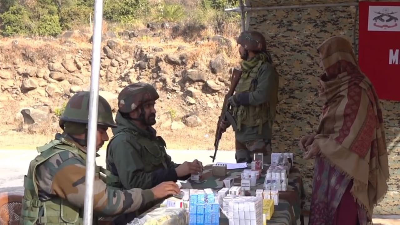Indian Army sets up free medical camp in Poonch, residents grateful