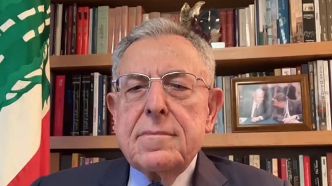 Lebanon can't sustain armed Hezbollah: Ex-PM Siniora on US-Iran deal