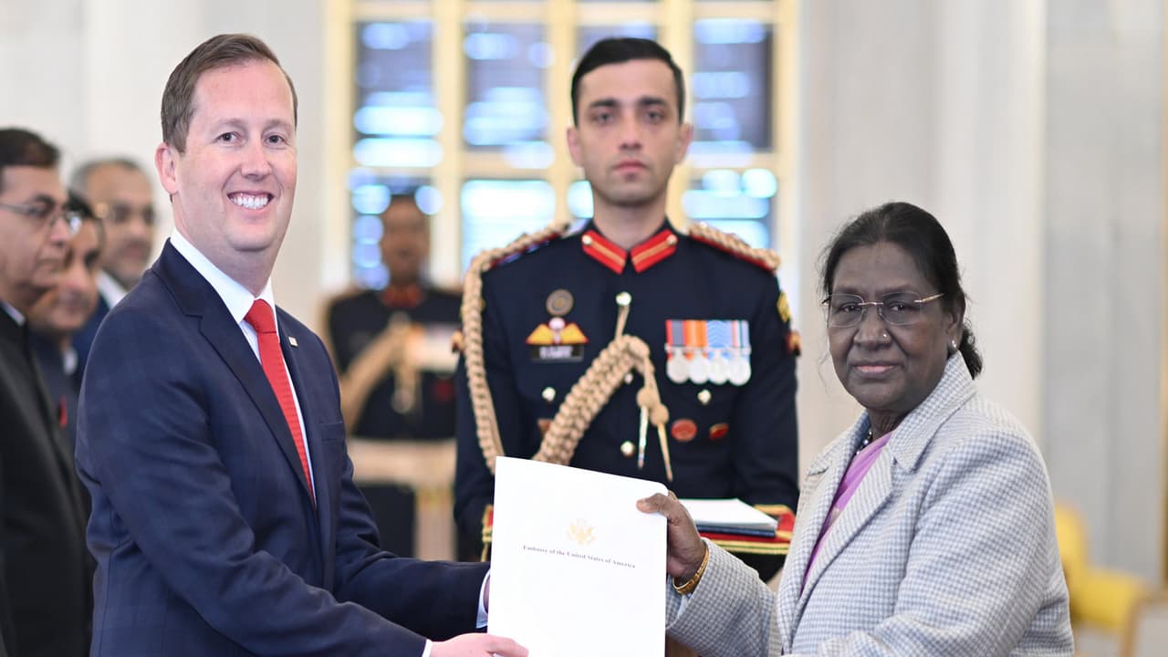 Sergio Gor presents credentials, becomes 27th US Ambassador to India