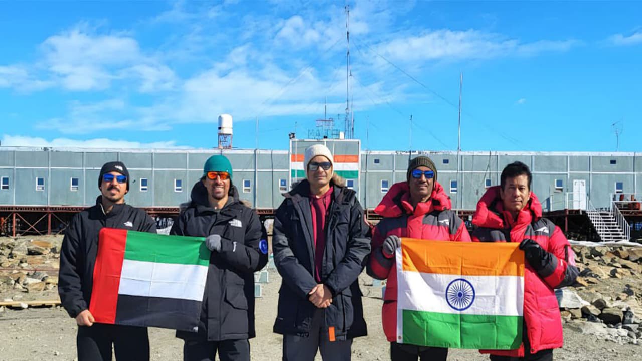 India, UAE team up for Antarctic research on Mars-like landscapes