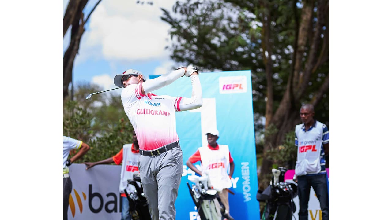 IGPL Congo: Shaurya Binu shoots stunning 64 to take two-shot lead