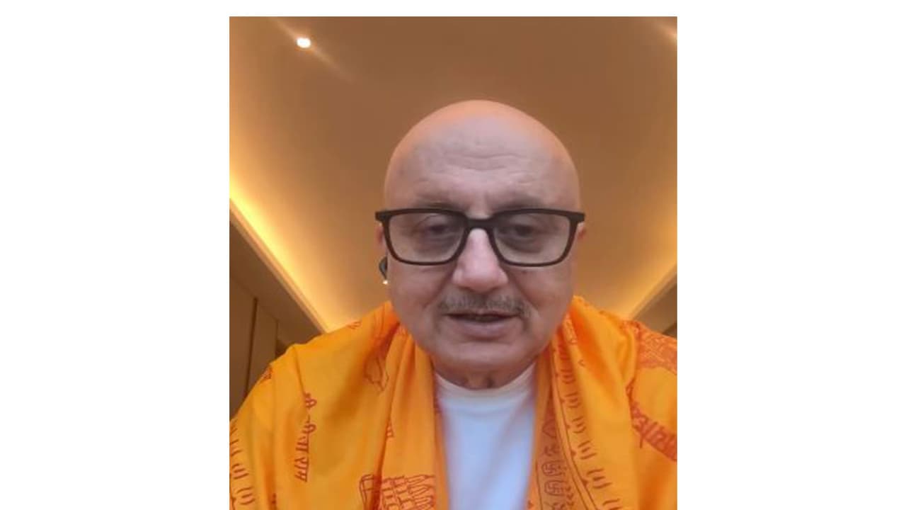 Anupam Kher reacts to criticism over Ram Mandir donation theft remarks
