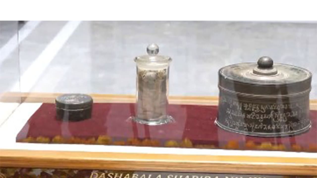 Lord Buddha's holy Devnimori relics taken to Sri Lanka for first expo