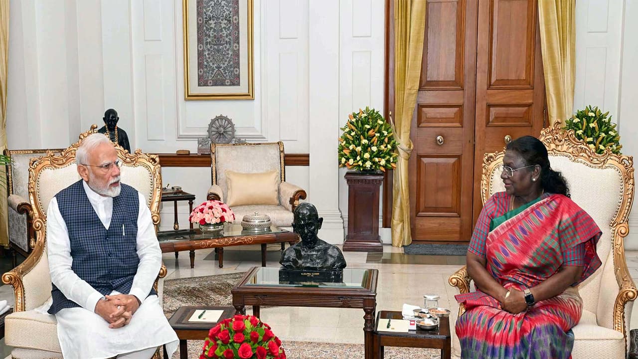 President Murmu greets PM Modi on 76th birthday, praises 25 years