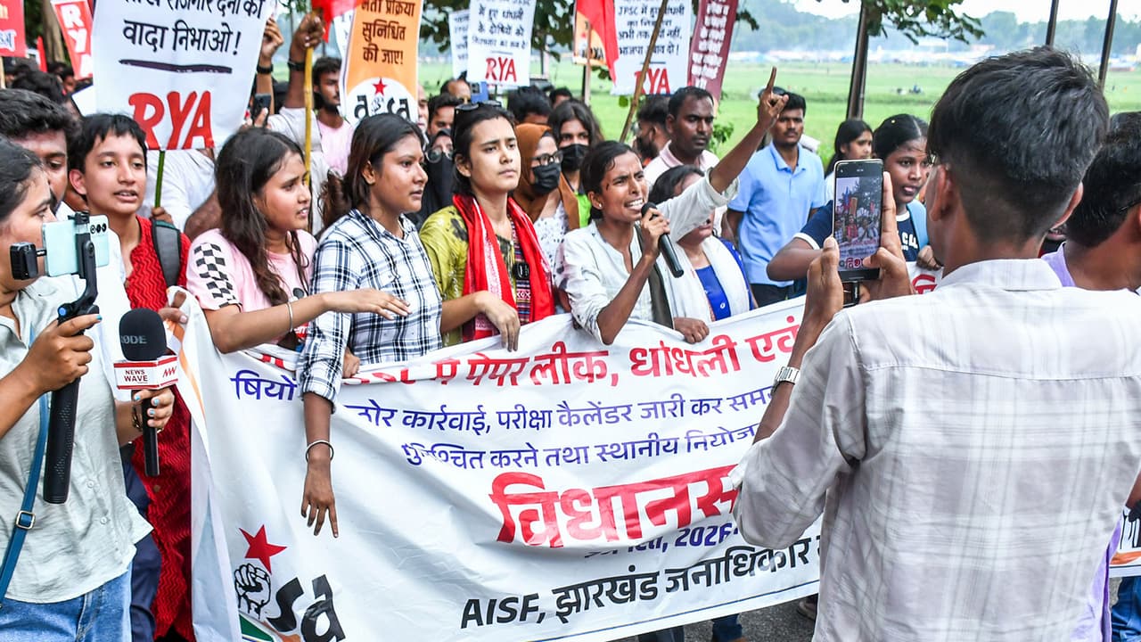 JPSC-JSSC Exam Scam: Students to March on Assembly Amid Tight Security