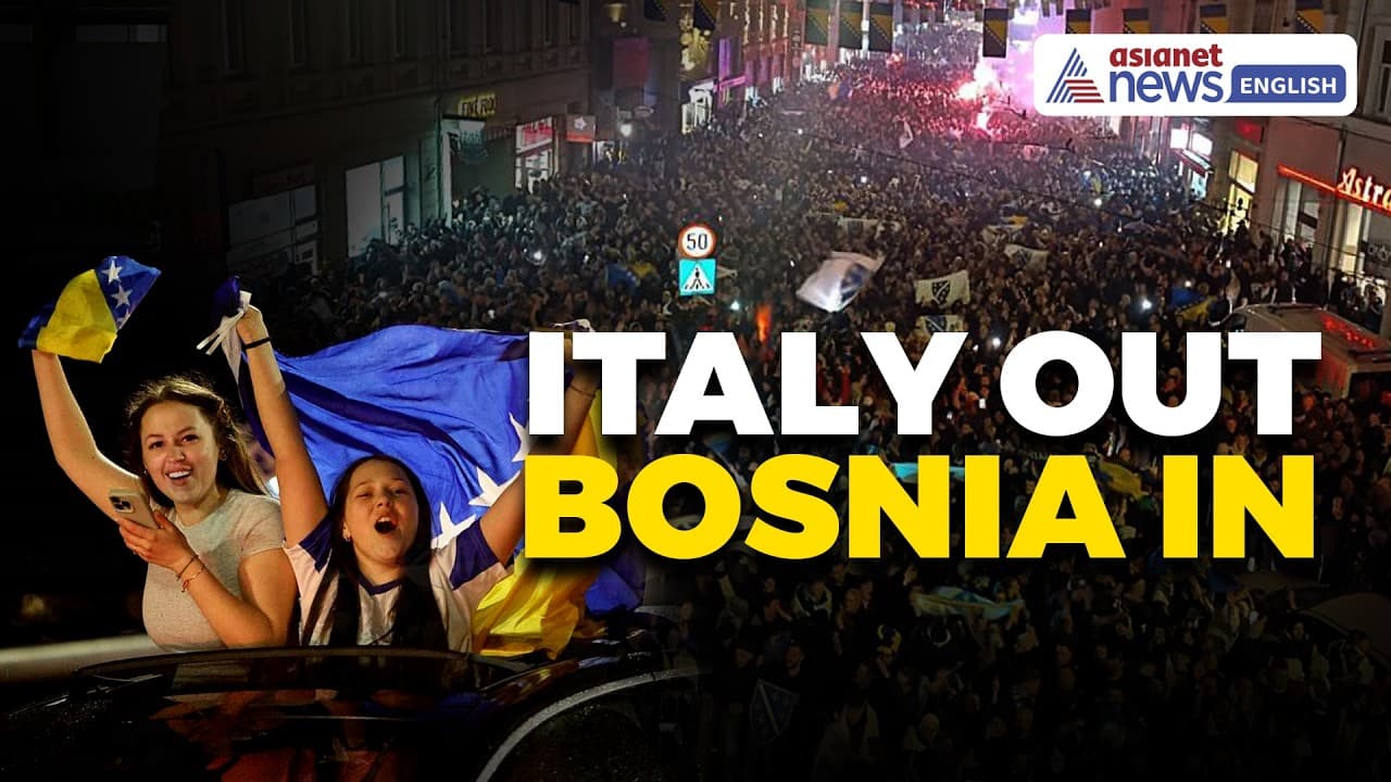 Bosnia Knocks Italy OUT of World Cup 2026 | Football Highlights | Sports