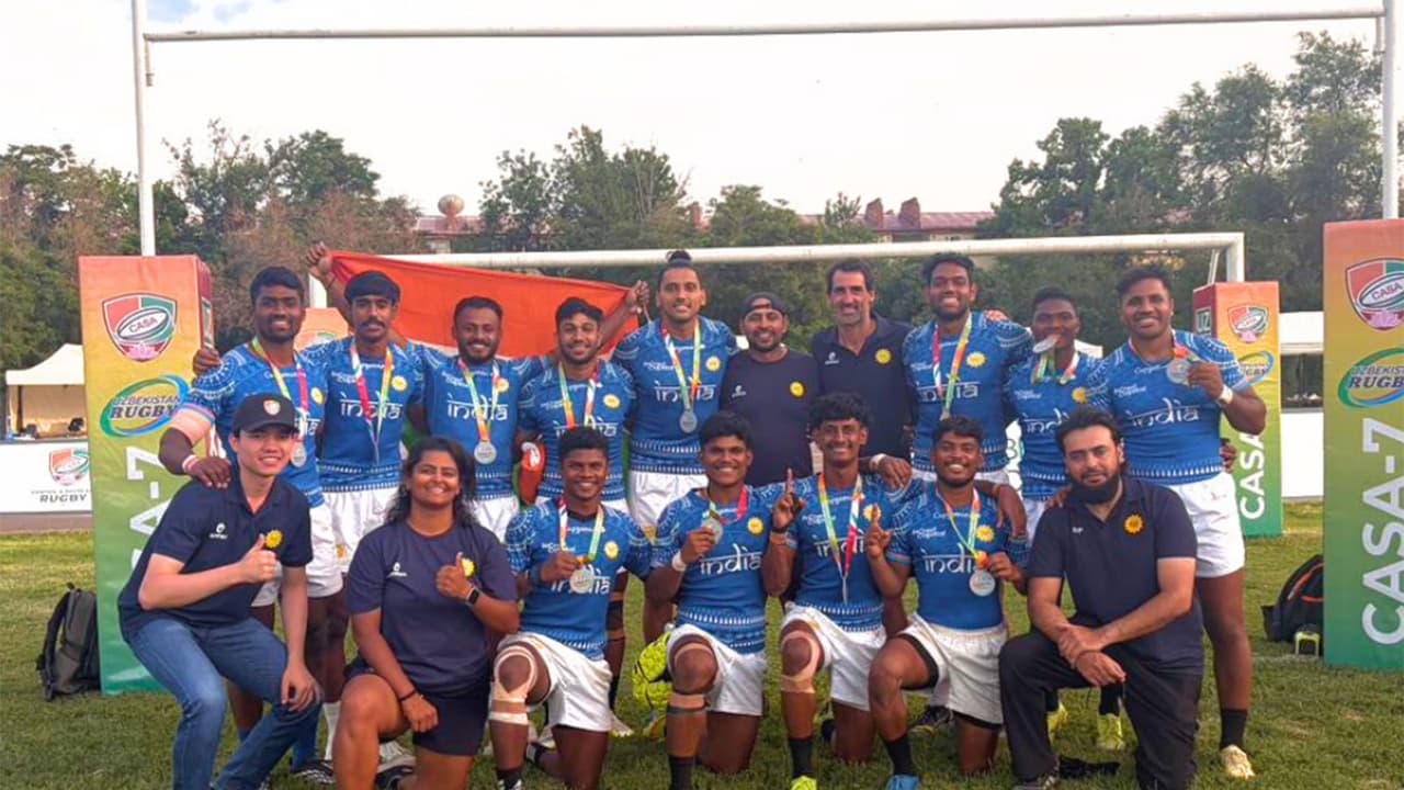 CASA Rugby 7s: Indian men's team wins silver, women finish fourth