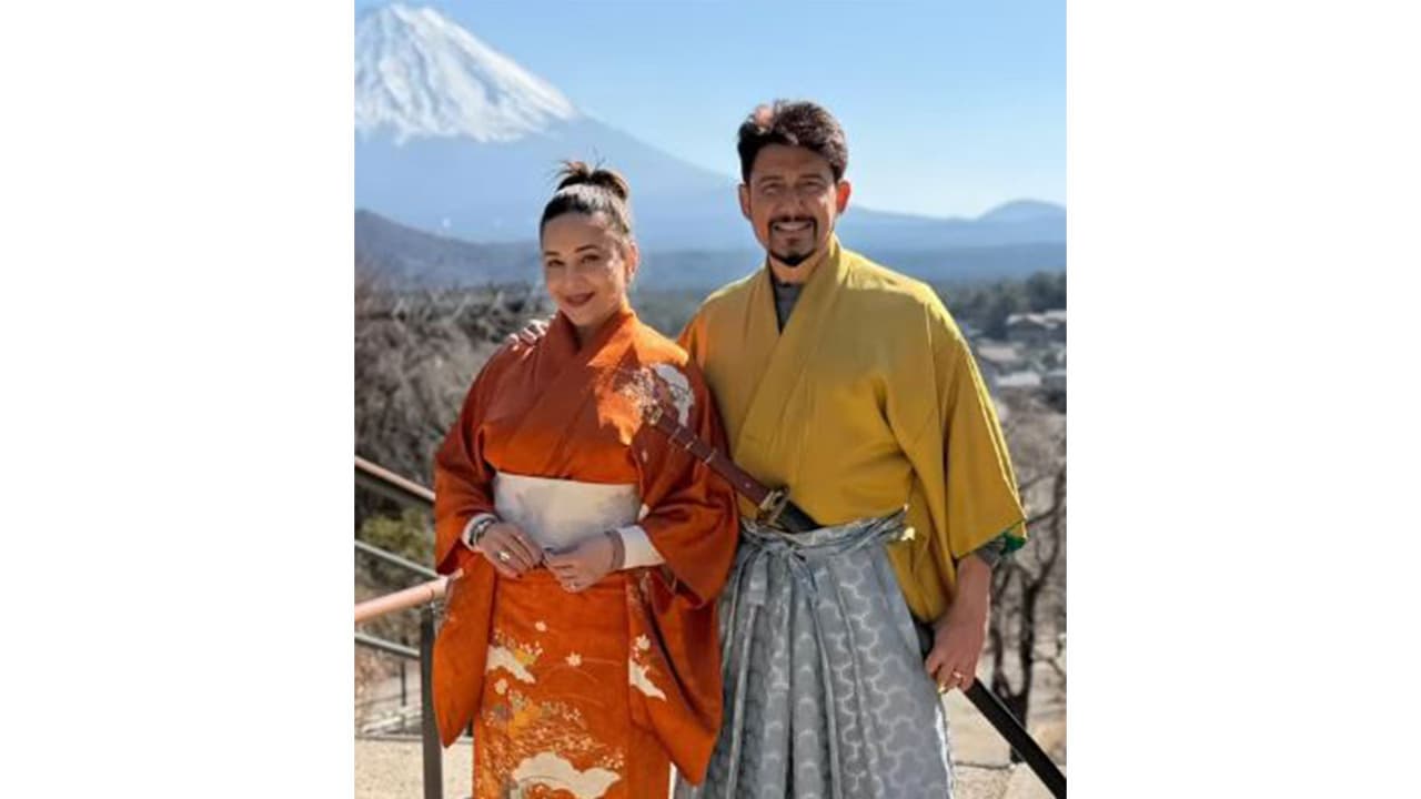 Madhuri Dixit, husband Shriram Nene share stunning pics from Japan trip