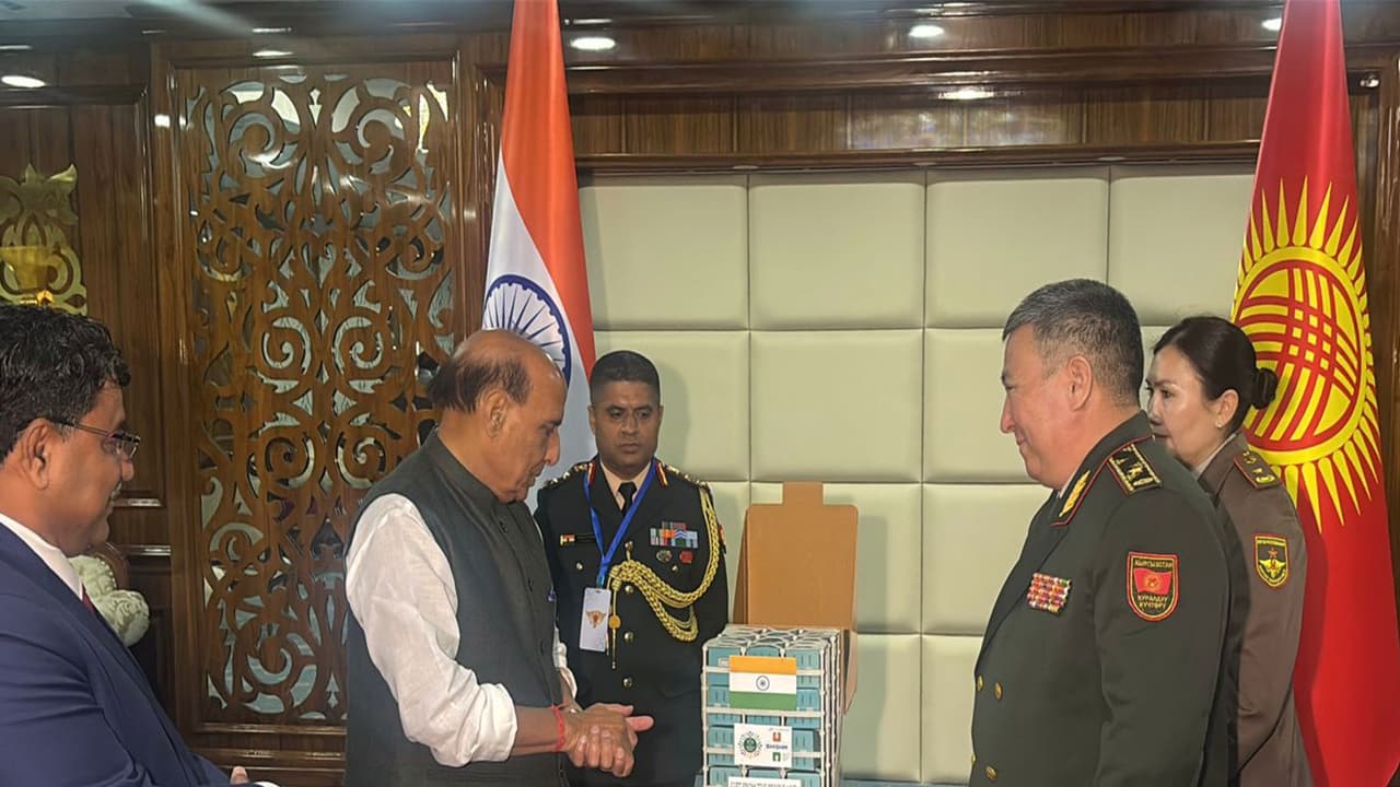 India gifts BHISHM Cube modular trauma care systems to Kyrgyzstan