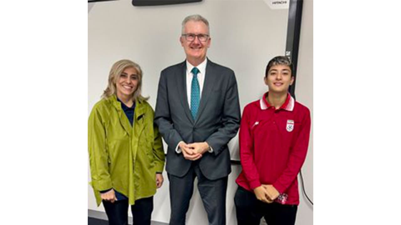 Iranian women soccer players welcomed, safe in Australia with visas