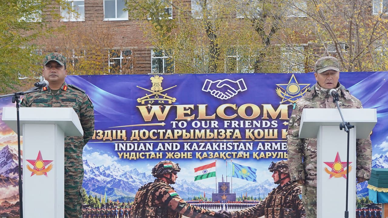 India-Kazakhstan joint military exercise KAZIND-2026 concludes ...