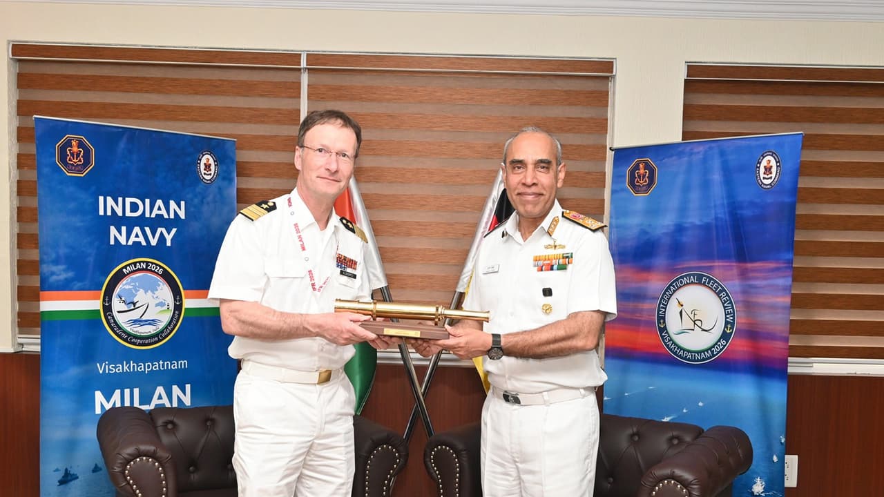 India, Germany Discuss Enhanced Maritime Cooperation at Exercise MILAN