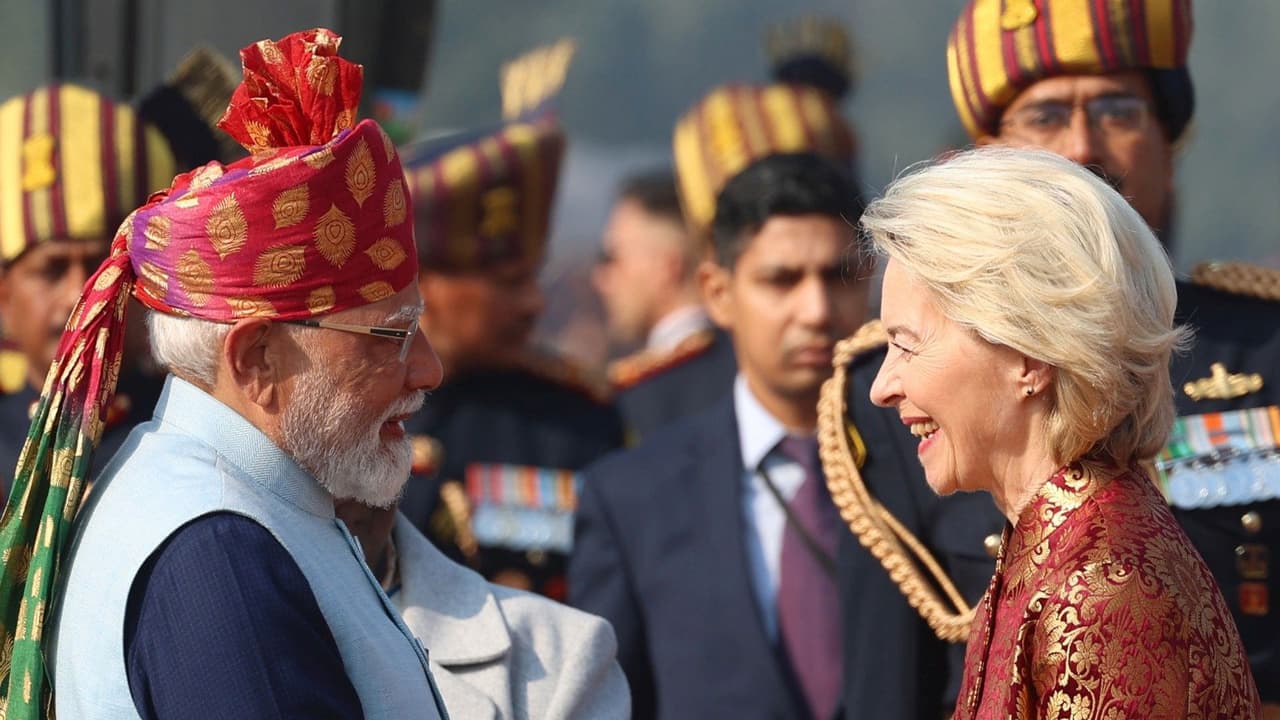 EU, India to shape new global order, says Ursula von der Leyen in Delhi