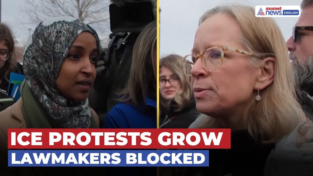 Minneapolis Protests: Congresswomen Turned Away From ICE Facility