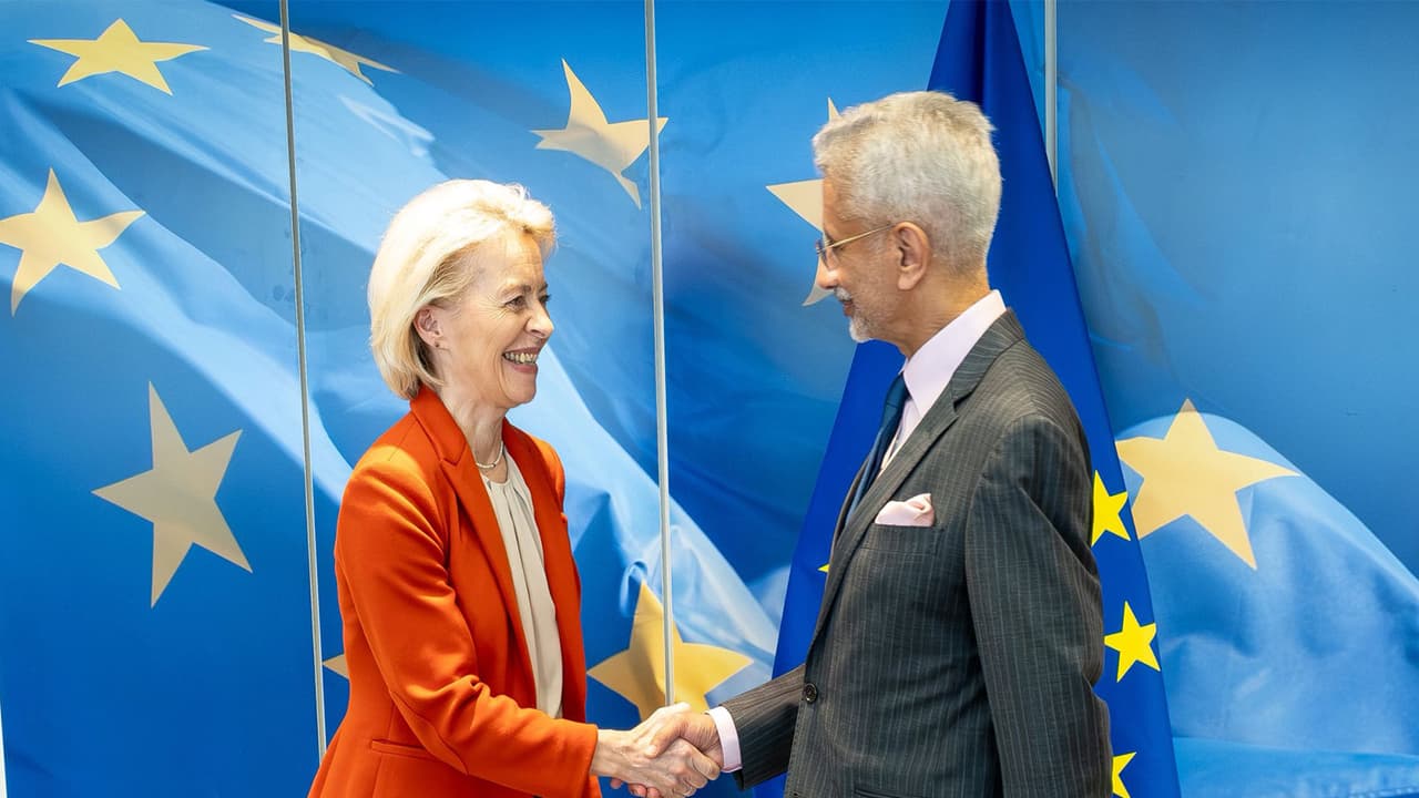 Jaishankar, EU chief discuss FTA, Ukraine; call ties a 'turning point'