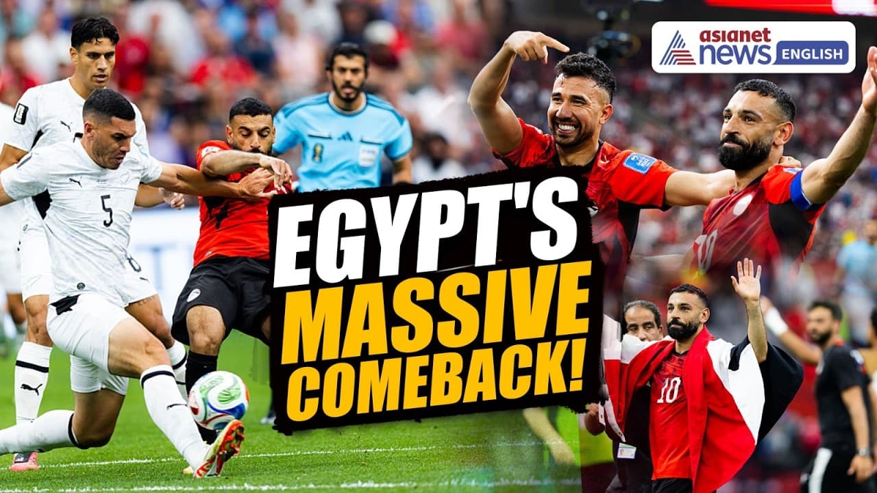 New Zealand Vs Egypt Highlights: Salah Inspires Stunning 3–1 Comeback Win for Pharaohs