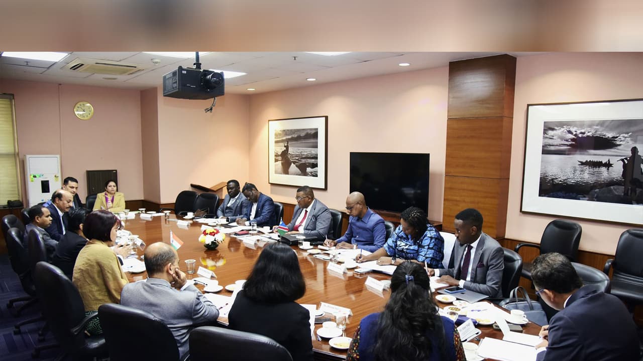 India, Namibia hold FOC, agree to deepen ties in key sectors