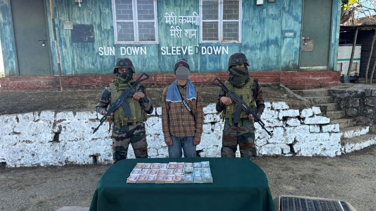 Assam Rifles nabs one with foreign currency, smuggled goods in Mizoram