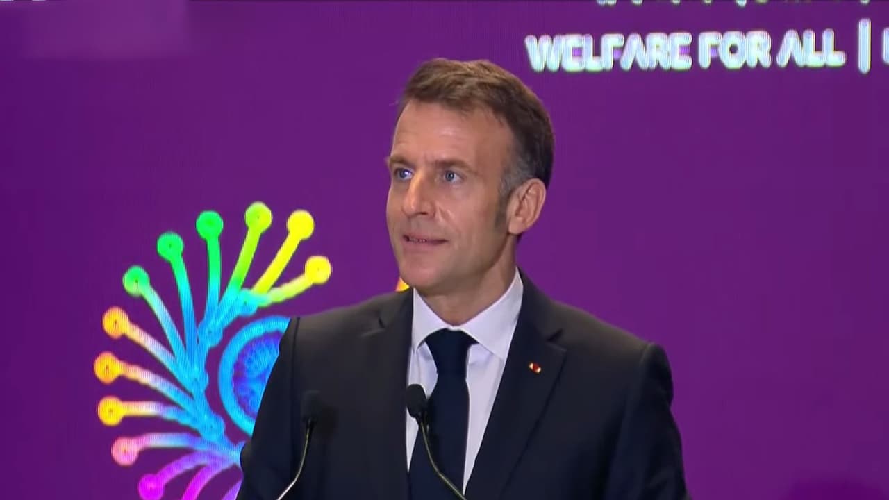 India built something no other country has, says Macron at AI Summit