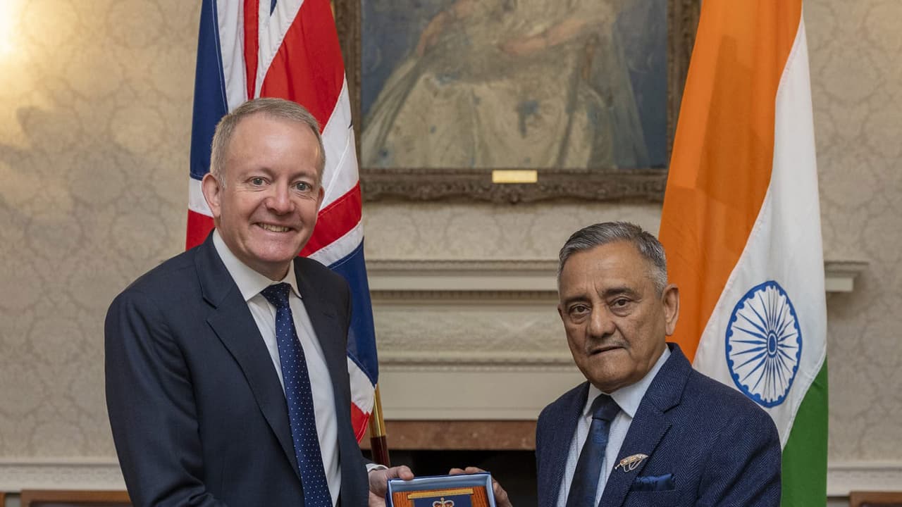 CDS Anil Chauhan, UK counterpart reaffirm resolve on global security