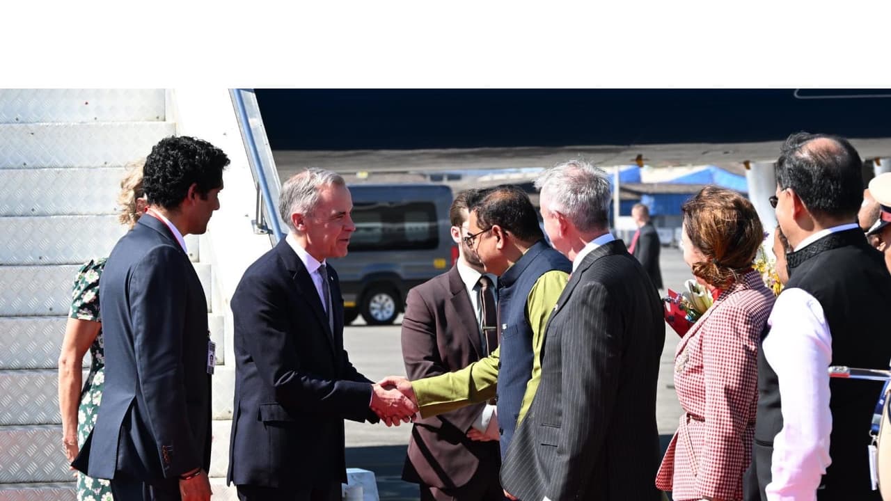 Canadian PM Mark Carney arrives in Mumbai to bolster economic ties