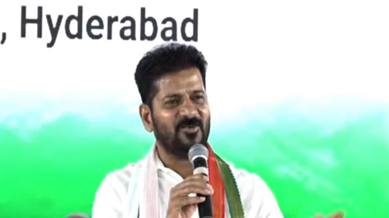 H R Guruv Reddy Revanth Reddy urges Naidu to stop obstructing Krishna River projects ...