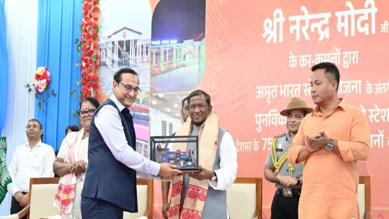 Assam's Majbat station redeveloped under Amrit Bharat Station scheme