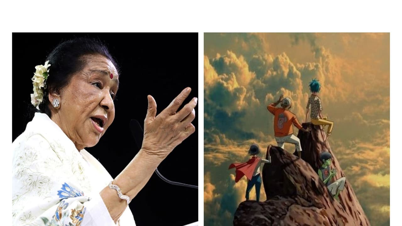 Gorillaz album features Asha Bhosle's poignant final collaboration