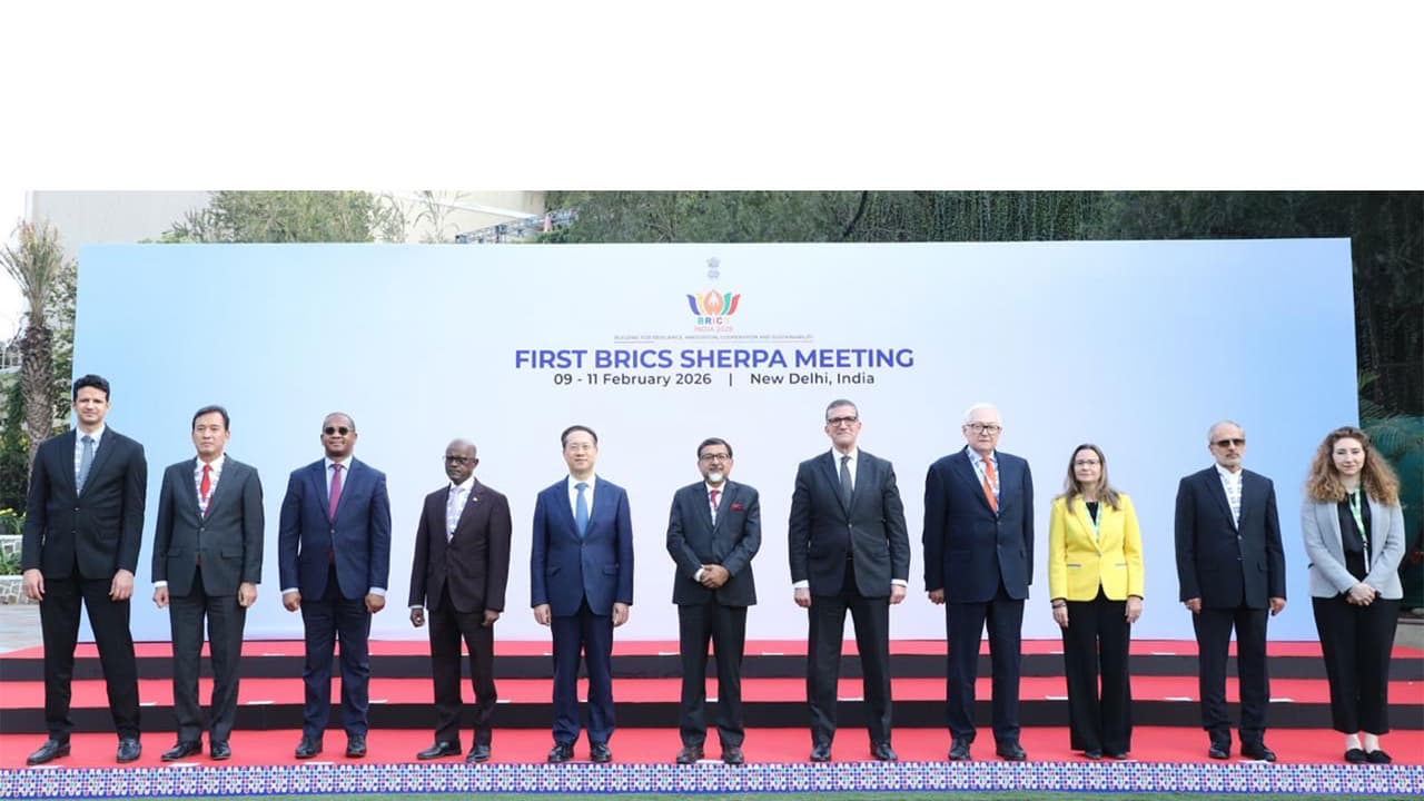 India chairs first BRICS Sherpa meet, focuses on 'people-centric' goals