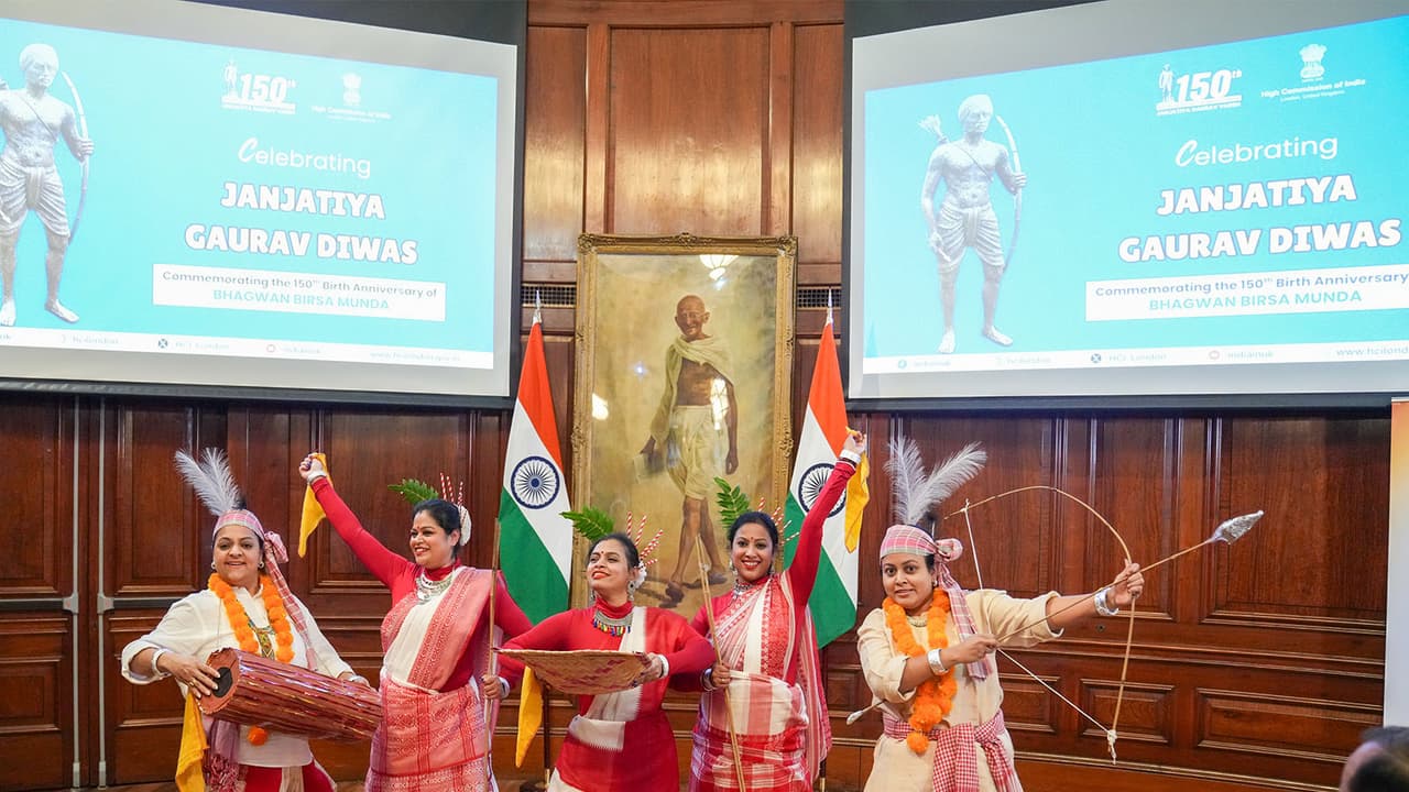 Indian High Commission in UK celebrates Birsa Munda's birth anniversary