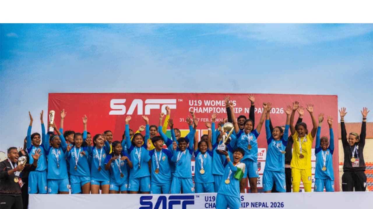 India U17 women's team clinches SAFF U19 title, thrashes Bangladesh