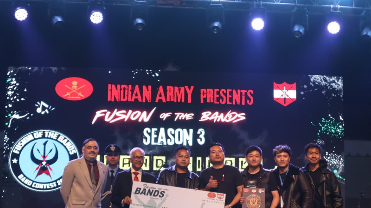 Indian Army's 'Fusion of Bands' finale celebrates music in Nagaland