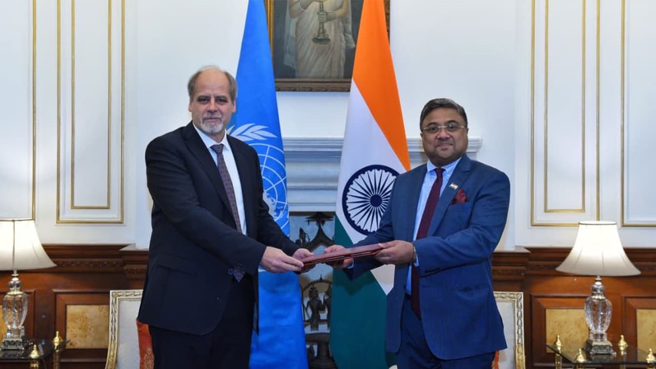 Stefan Priesner assumes office as UN Resident Coordinator in India
